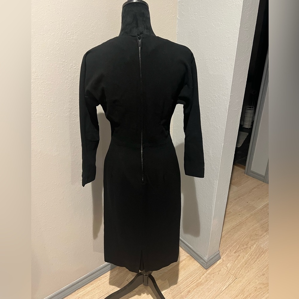 COPY - Vintage 1960’s late 1950’s wool wiggle dress - Picture 5 of 6